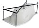 AQUANET Каркас сварной для акриловой ванны Lotos 170x75 L/R AQUANET-312650 - фото 280121