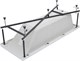 AQUANET Каркас сварной для ванны Bright 175x70 AQUANET-273792 - фото 280127