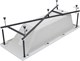 AQUANET Каркас сварной для ванны Bright 175x70 AQUANET-273792 - фото 280128