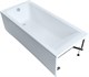 AQUANET Bright Ванна акриловая прямоугольная встраиваемая / пристенная размер 175x70 см, цвет белый AQUANET-273791 - фото 280167