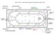 AQUANET Lotos Ванна акриловая прямоугольная встраиваемая / пристенная размер 170x75 см, цвет белый AQUANET-309624 - фото 280319