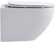 AQUANET Комплект унитаза с инсталляцией Rimless Cetus 2.0 W LX-1901 хром AQUANET-323468 - фото 280388
