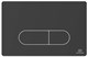 AQUANET Комплект унитаза с инсталляцией Rimless Cetus 2.0 W LX-1901 черный AQUANET-323467 - фото 280398