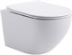 AQUANET Комплект унитаза с инсталляцией Rimless Cetus 2.0 W LX-1901 черный AQUANET-323467 - фото 280399