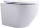AQUANET Комплект унитаза с инсталляцией Rimless Cetus 2.0 W LX-1901 черный AQUANET-323467 - фото 280400