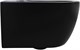 AQUANET Унитаз подвесной Rimless Cetus-BW BL-102N-WHT, черный AQUANET-287008 - фото 280558