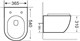 AQUANET Унитаз подвесной Rimless Cetus-W BL-102N-WHT, белый AQUANET-211908 - фото 280573