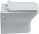 AQUANET Унитаз подвесной Rimless Cube-W CL-12248D, белый AQUANET-210761 - фото 280593