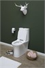AQUANET Чаша напольного унитаза Rimless Roll-C CL-12249B, белый AQUANET-210764 - фото 280958