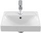 AQUANET Flash Mini Раковина полувстраиваемая ширина 40 см, белый AQUANET-342051 - фото 281218