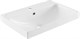 AQUANET Flash Mini Раковина полувстраиваемая ширина 60 см, белый AQUANET-342053 - фото 281234