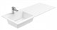 AQUANET Note Раковина полувстраиваемая ширина 120 см, белый AQUANET-239568 - фото 281250