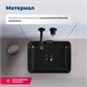 AQUANET Perfect Раковина накладная ширина 50 см, черный AQUANET-273677 - фото 281484