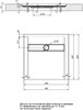 AQUANET Delight Душевой поддон квадратный размер 90x90 см, цвет серый AQUANET-258882 - фото 282633