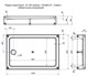 AQUANET GL180 Душевой поддон прямоугольный размер 120x80 см, цвет белый AQUANET-265565 - фото 282665
