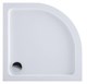 AQUANET GL180 Душевой поддон четверть круга размер 90x90 см, цвет белый AQUANET-265571 - фото 282711