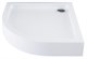 AQUANET GL180 Душевой поддон четверть круга размер 90x90 см, цвет белый AQUANET-265571 - фото 282716
