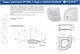 AQUANET Optimal Душевой поддон четверть круга размер 90x90 см, цвет белый AQUANET-293357 - фото 282754