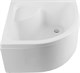 AQUANET Optimal Душевой поддон четверть круга размер 90x90 см, цвет белый AQUANET-293351 - фото 282764