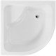 AQUANET Optimal Душевой поддон четверть круга размер 90x90 см, цвет белый AQUANET-293351 - фото 282769