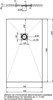 AQUANET Pleasure Душевой поддон прямоугольный размер 140x80 см, цвет белый AQUANET-255440 - фото 282830