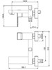 AQUANET Blanco Смеситель для ванны, цвет белый AQUANET-261818 - фото 282966