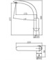 AQUANET Arctic Смеситель для кухни, цвет белый / хром AQUANET-216779 - фото 283035