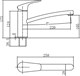 AQUANET Static Смеситель для кухни, цвет хром AQUANET-237446 - фото 283039