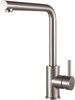 AQUANET Steel Смеситель для кухни, цвет сталь AQUANET-228450 - фото 283044