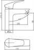 AQUANET Static Смеситель для раковины, цвет хром AQUANET-237441 - фото 283100
