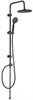 AQUANET Passion Душевая стойка, цвет черный AQUANET-AF300-70-R-B - фото 283157