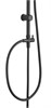 AQUANET Passion Душевая стойка, цвет черный AQUANET-AF300-70-S-B - фото 283196