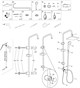 AQUANET Passion Душевая стойка, цвет черный AQUANET-AF300-70-S-B - фото 283197