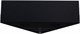 AQUANET Полка Магнум 28x28 черная матовая, угловая AQUANET-302225 - фото 283386