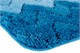 FIXSEN Коврик для ванной Deep голубой 50х80 см. (FX-5003C) FX-5003C - фото 283962