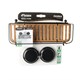 FIXSEN Полка  прямая одноэтажная черная Magic (FX-930B-1) FX-930B-1 - фото 284623