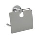 FIXSEN Бумагодержатель с крышкой хром  Comfort Chrome (FX-85010) FX-85010 - фото 284672