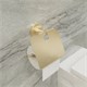 FIXSEN Бумагодержатель с крышкой золото-сатин Comfort Gold (FX-87010) FX-87010 - фото 284738