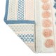FIXSEN Коврик для ванной 1-ый  LOTUS, mix (розовый+синий+белый+серый), 50х80см (FX-8030W) FX-8030W - фото 284778