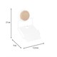 FIXSEN Бумагодержатель с крышкой Magic White (FX-47010) FX-47010 - фото 284861