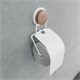 FIXSEN Бумагодержатель с крышкой Magic White (FX-47010) FX-47010 - фото 284863