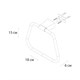 FIXSEN Полотенцедержатель кольцо TREND GRAPHITE (FX-98011) FX-98011 - фото 284931