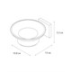 FIXSEN Мыльница стеклянная  Lux Chrome (FX-15008) FX-15008 - фото 284996