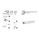 FIXSEN Полотенцедержатель рога 2-ой  Lux Satin, сатин (FX-16002A) FX-16002A - фото 285047