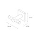 FIXSEN Крючок одинарный  Lux Satin, сатин (FX-16005) FX-16005 - фото 285050