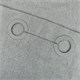 FIXSEN Шторка для ванной серая Linum (FX-1535K) FX-1535K - фото 285067