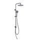 AQUATEK AQ2046BGM ВЕГА Душевая система 3jet 250мм Reno, оружейная сталь AQ2046BGM - фото 285787