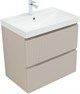AQUANET Jane (Flat) Тумба под раковину напольная / подвесная ширина 70 см, цвет бежевый AQUANET-343976 - фото 286031