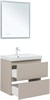 AQUANET Jane (Flat) Тумба под раковину напольная / подвесная ширина 70 см, цвет бежевый AQUANET-343976 - фото 286032