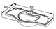 AQUANET Yatao Aquanet Раковина на тумбу ширина 85 см, цвет белый AQUANET-YB-1085 - фото 286353